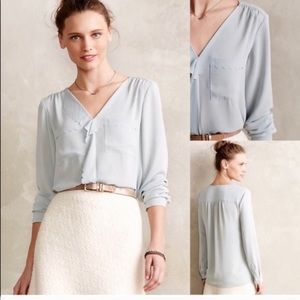 Mint HD Paris Scallop Blouse